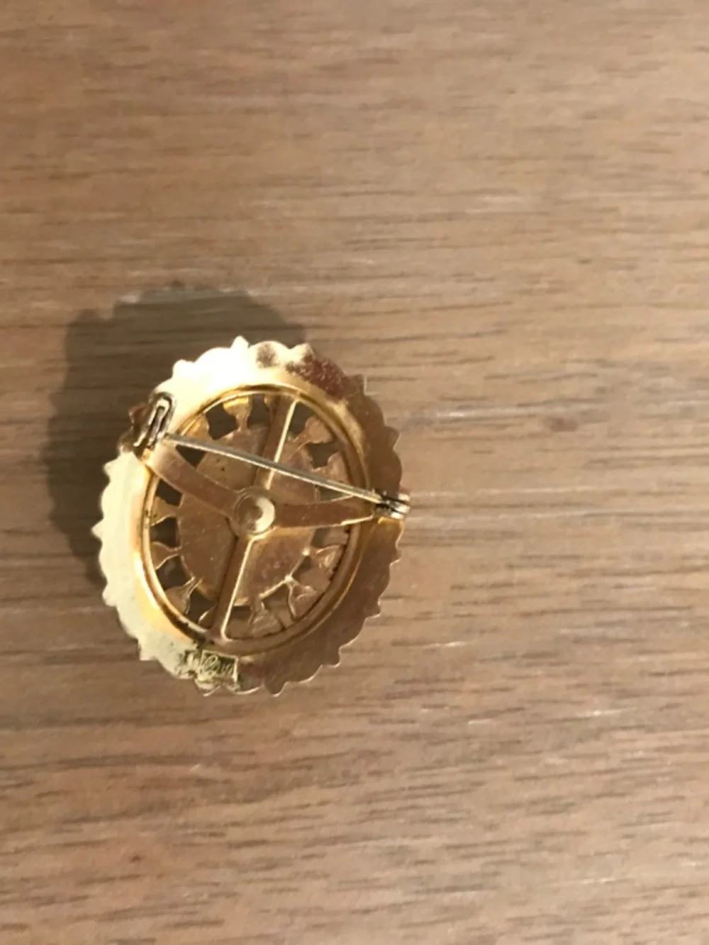 Antique Coro Cameo Brooch